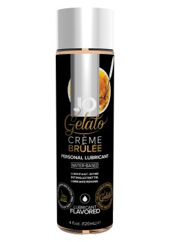 Lubrikační gel System JO Gelato Creme Brulee – Lubrikační gely s příchutí
