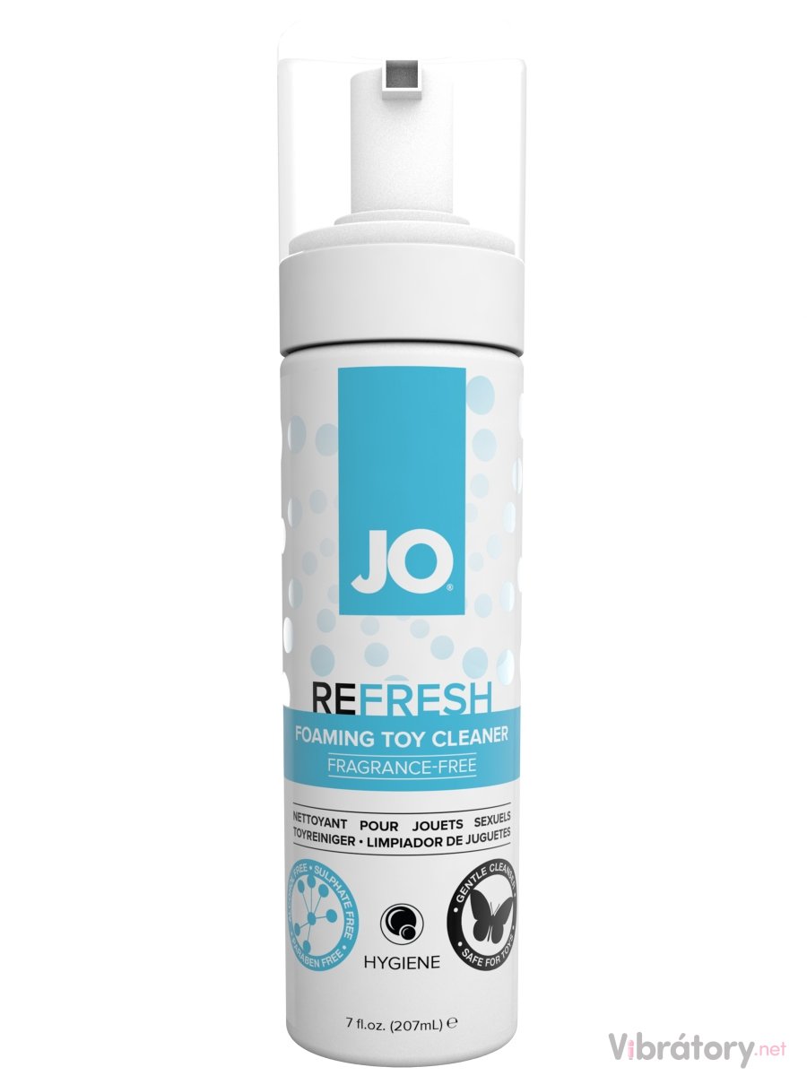 Čisticí pěna na erotické pomůcky System JO Refresh Toy Cleaner, 207 ml