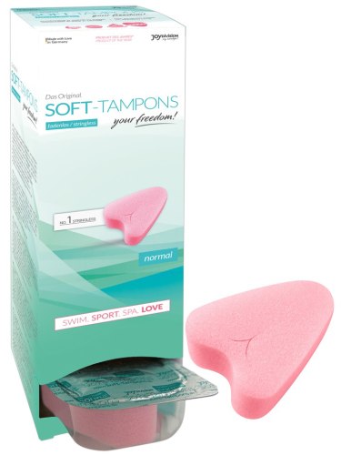 Menstruační houbičky (tampony): Menstruační houbičky Soft-Tampons NORMAL, 10 ks