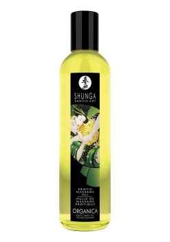 BIO Erotický masážní olej Green Tea Organica – Erotické masážní oleje a emulze