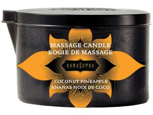 Masážní olejová svíčka Ignite Coconut Pineapple – Svíčky pro uvolňující i erotickou masáž