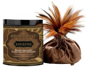 Slíbatelný tělový pudr Honey Dust Chocolate Caress – Tělové pudry