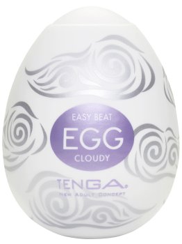 Masturbátor TENGA Egg Cloudy – Masturbátory a honítka TENGA
