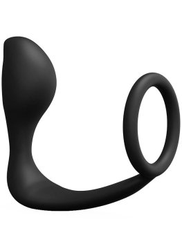 Stimulátor prostaty s kroužkem na penis – Stimulátory a pomůcky na masáž prostaty