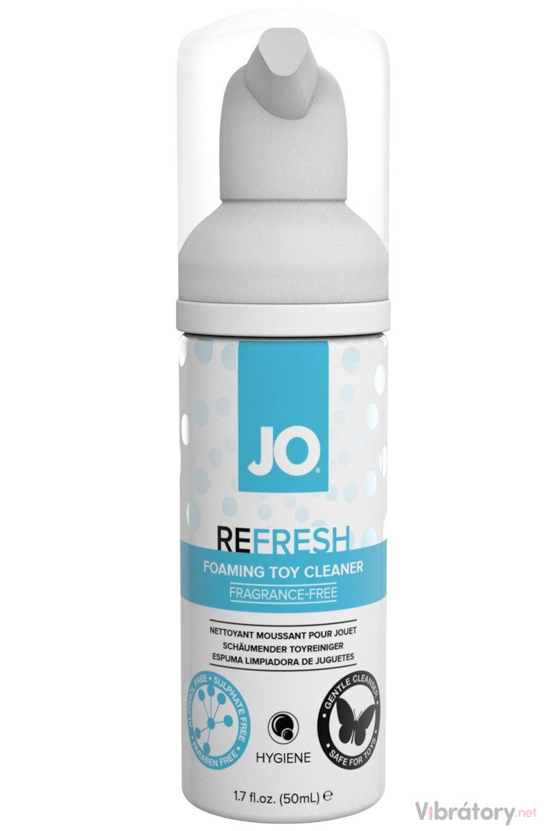 Čisticí pěna na erotické pomůcky System JO Refresh Toy Cleaner, 50 ml