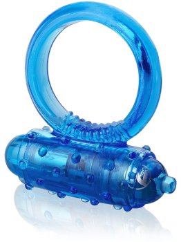 Vibrační erekční kroužek Vibro Ring, modrý – Vibrační kroužky