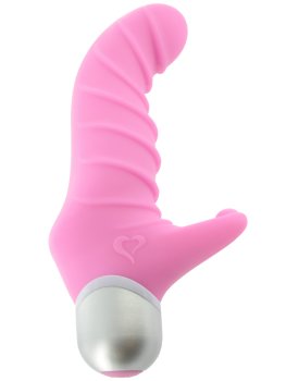 Vibrátor na bod G se stimulátorem klitorisu Fonzie – Vibrátory s králíčkem
