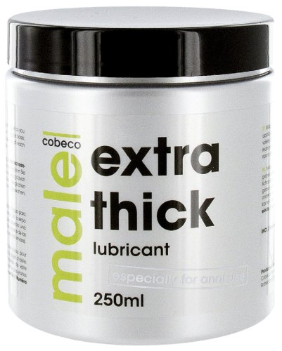 Anální lubrikační gely: Extra hustý anální lubrikační gel MALE EXTRA THICK