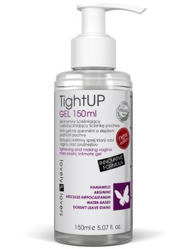 Lubrikační gel s efektem zpevnění a zúžení vaginy TightUP – Hřejivé a dráždivé lubrikační gely (prokrvující)