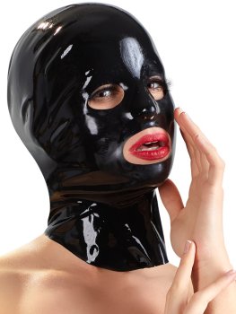Latexová maska - anatomicky tvarovaná, unisex – Latexové oblečení pro ženy