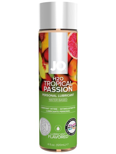 Lubrikační gely s příchutí: Lubrikační gel System JO H2O Tropické ovoce