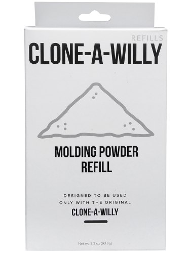 Odlitky penisu: Náhradní 3D gel (modelovací prášek) pro Clone-A-Willy
