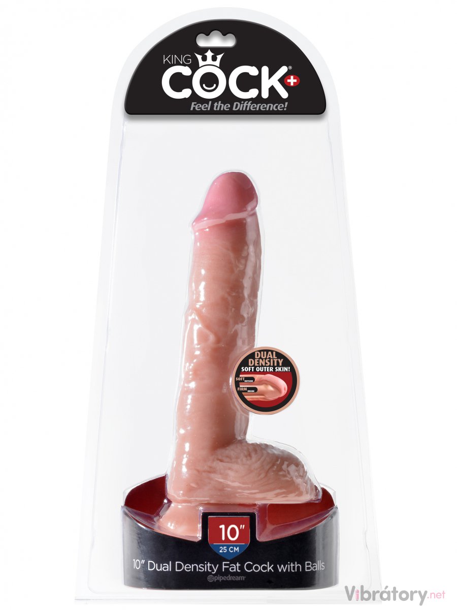 Realistick Dildo S Varlaty King Cock Dual Density Fat Cock Pipedream