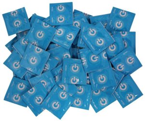 ON) Clinic - suchý kondom bez lubrikantu, 1 ks – Klasické kondomy