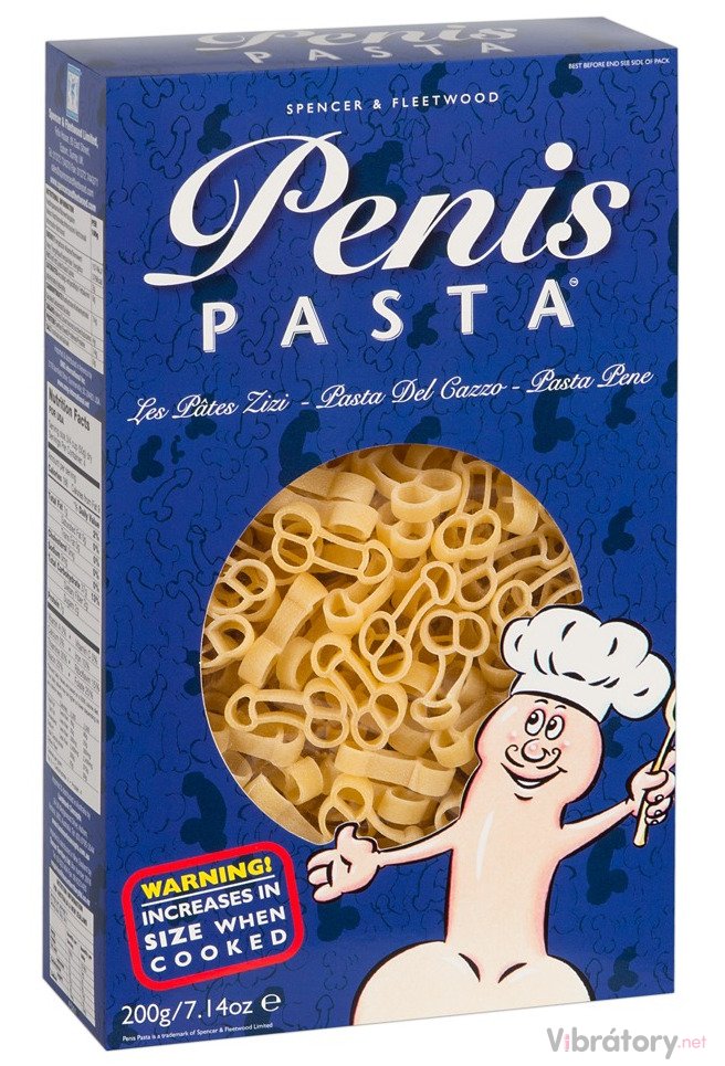 Těstoviny ve tvaru penisu Penis Pasta, 200 g