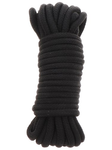 Bondage lana na vzrušující svazování: Lano na bondage Hidden Desire, 10 m (černé)