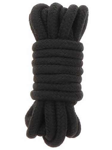Bondage lana na vzrušující svazování: Lano na bondage Hidden Desire, 3 m (černé)