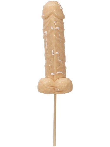 Erotické sladkosti: Lízátko ve tvaru penisu Cum Pops s příchutí mléčné čokolády