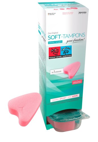 Menstruační houbičky (tampony): Menstruační houbičky Soft-Tampons MINI, 10 ks