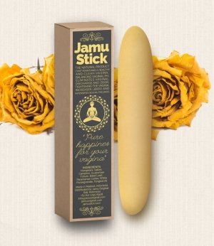 Vaginální tyčinka Jamu Stick Yellow Rose – Vaginální tyčinky