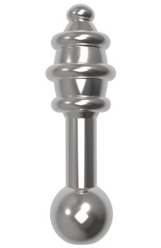 Vibrační kovový anální kolík Jaz NH – Vibrační anální kolíky