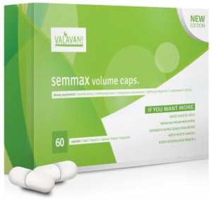 Přípravky pro zlepšení spermatu: Tablety pro větší množství a kvalitu spermií Semmax volume
