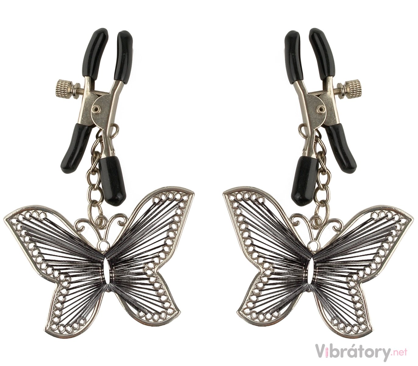 Pipedream Skřipce na bradavky Fetish Fantasy Butterfly Nipple Clamps (motýlci)
