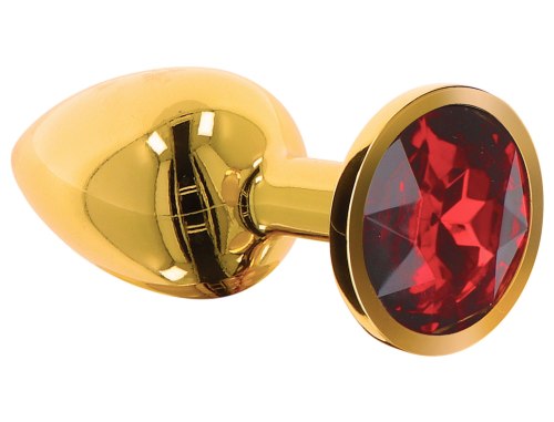 Anální šperky: Luxusní kovový kolík se šperkem Taboom, M