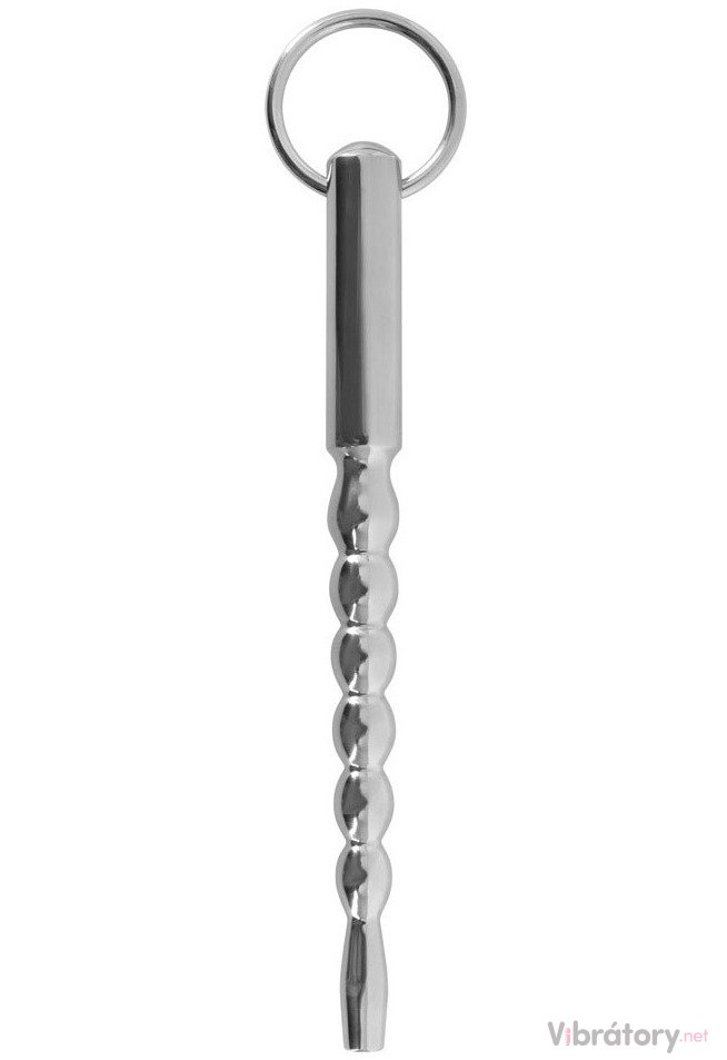 Nerezový dilatátor Penis Stick (dutý, stupňovitý), 6 – 13 mm