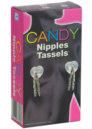 Erotické sladkosti: Ozdoby na bradavky z bonbónů CANDY Nipples Tassels