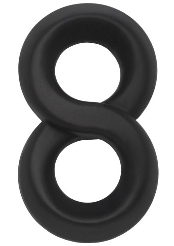 Nevibrační erekční kroužky: Dvojitý silikonový erekční kroužek Jock