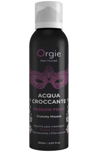 Masážní gely: Šumivá masážní pěna Orgie Acqua Croccante – marakuja