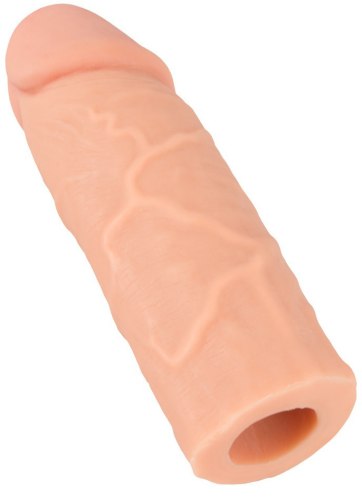 Prodlužovací návleky na penis: Zvětšovací návlek na penis Nature Skin +4 cm