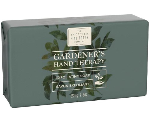 Tuhá mýdla: Tuhé peelingové mýdlo Scottish Fine Soaps Gardener's Hand Therapy