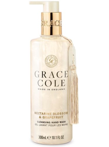 Tekutá mýdla: Tekuté mýdlo na ruce Grace Cole – nektarinkový květ a grapefruit