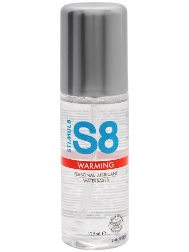 Hřejivé a dráždivé lubrikační gely (prokrvující): Hřejivý vodní lubrikační gel S8 Warming