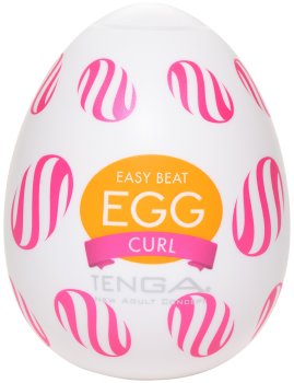 Masturbátor TENGA Egg Curl – Masturbační vajíčka