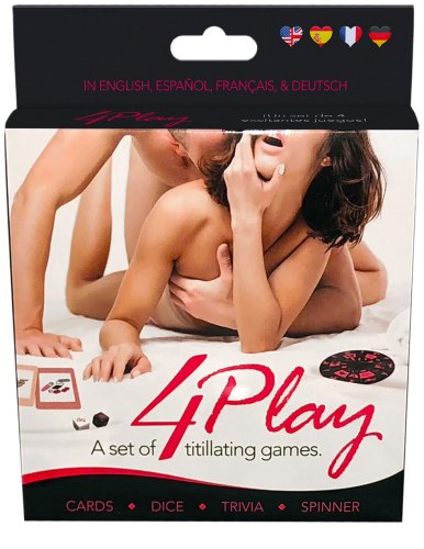 Vzrušující erotické hry: Sada erotických her 4Play