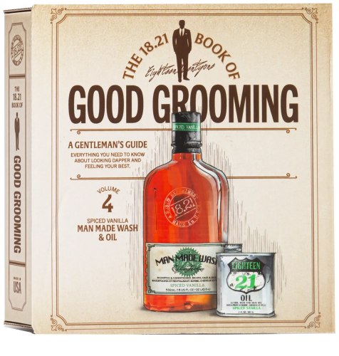 Pánská kosmetika: Kosmetická sada pro muže 18.21 Good Grooming Volume 4 – kořeněná vanilka, 2 ks
