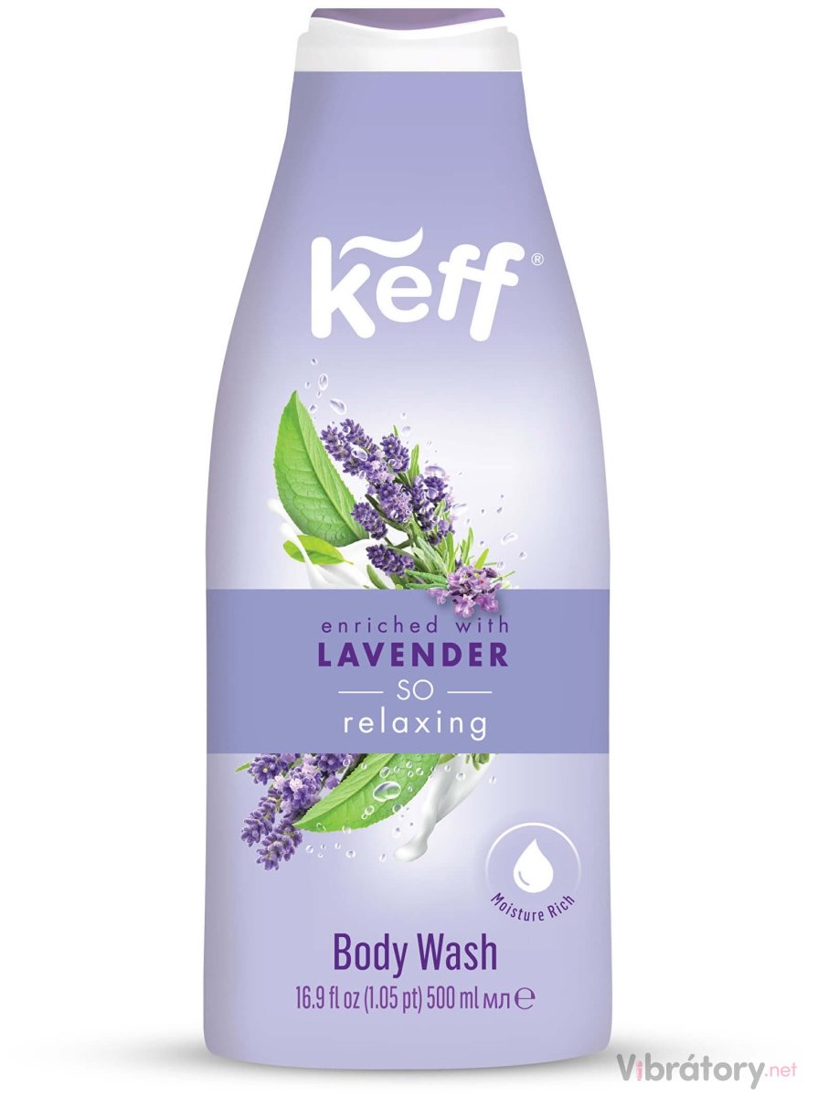 Sprchový gel Keff Lavender – levandule, 500 ml