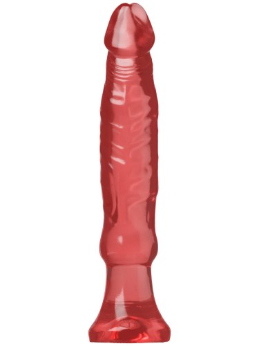 Anální dilda pro muže i ženy: Anální dildo Crystal Jellies Anal Starter, růžové