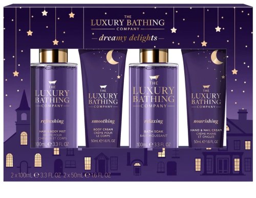 Kosmetické sady: Kosmetická sada pro relaxaci The Luxury Bathing Company – levandule, 4 ks