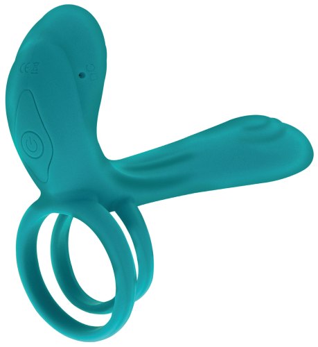 Párové vibrátory: Párový vibrátor s kroužkem na penis Couples Vibrator Ring