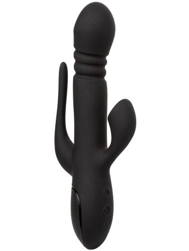 Přirážecí vibrátory: Trojitý přirážecí vibrátor se sáním klitorisu Triple Euphoria