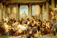 V luxusních vilách se Římané věnovali hromadnému sexu