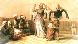 Egyptské tanečnice Ghawazi