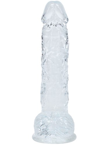 Realistické dildo s varlaty a přísavkou RealRock 5"