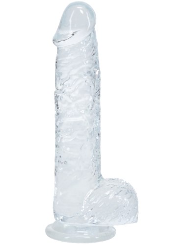 Realistické dildo s varlaty a přísavkou RealRock 5"