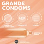 XXL kondomy EXS Grande, 12 ks