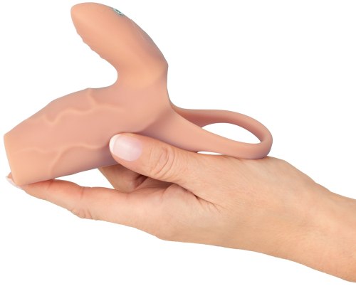 Otevřený vibrační návlek na penis Realistixxx